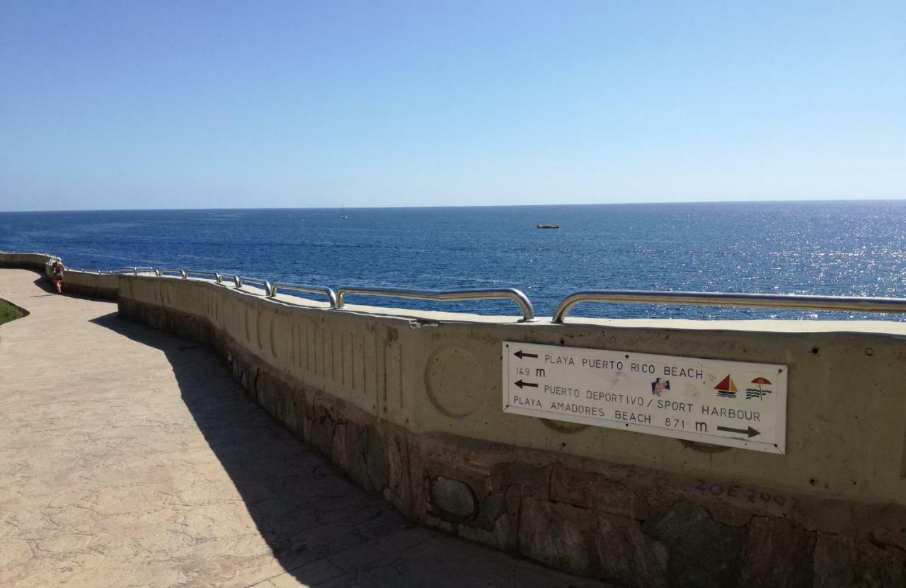 Apt With Terrace Facing Amadores Beach Екстериор снимка